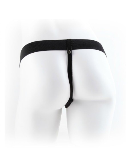 PENE REALISTICO CON ARNES 24 CM CARNE