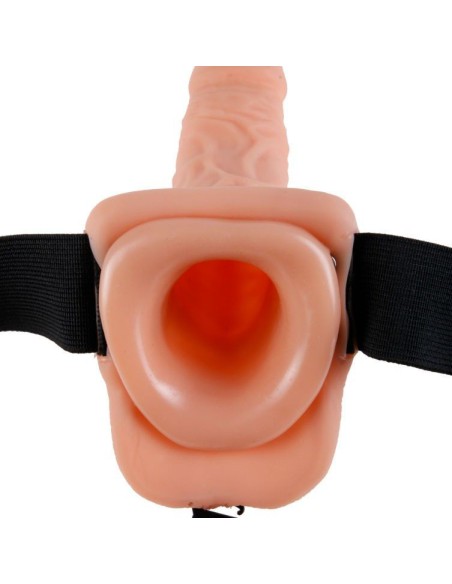 PENE REALISTICO CON ARNES 24 CM CARNE