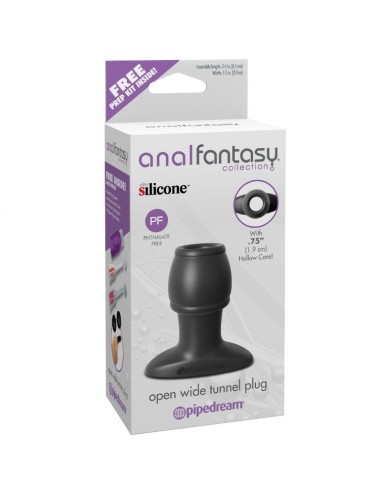 OPEN WIDE PLUG ANAL ABERTURA NEGRO