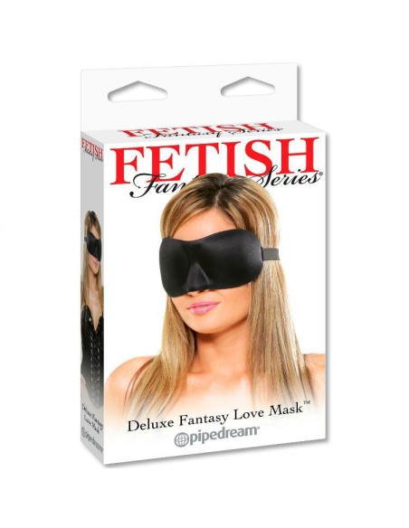 FETISH FANTASY DELUXE FANTASY MASCARA NEGRA