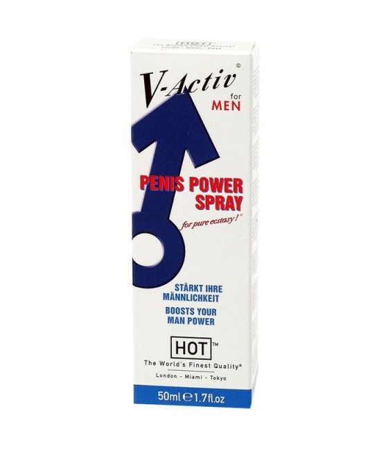 HOT V-ACTIV HOMBRE Spray Potenciador de la Erección 50 ML