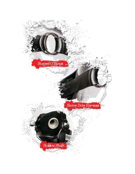 Arnes con Pene Hueco 23 cm