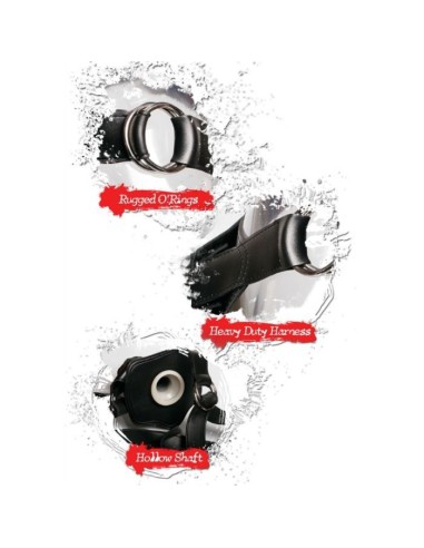 Arnes con Pene Hueco 23 cm