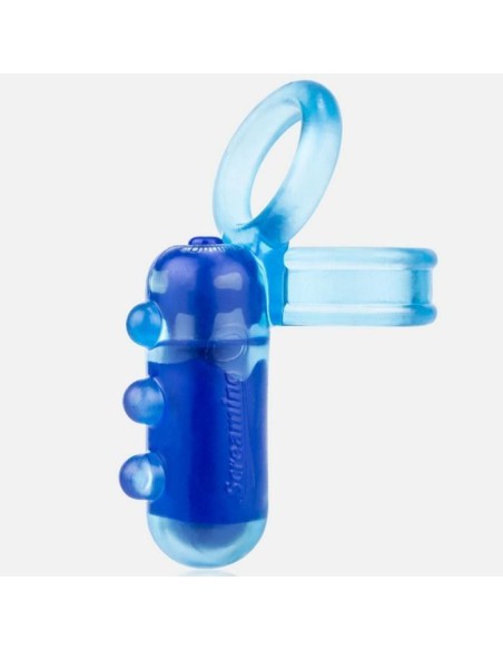 ANILLO VIBRADOR SCREAMING O DANGLE AZUL