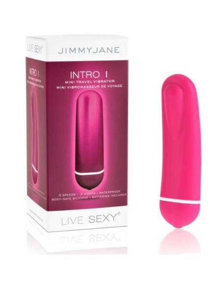 INTRO 1 MINI VIBRADOR DE VIAJE ROSA