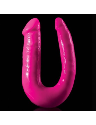 Consolador Doble Pene Rosa 11,5 cm