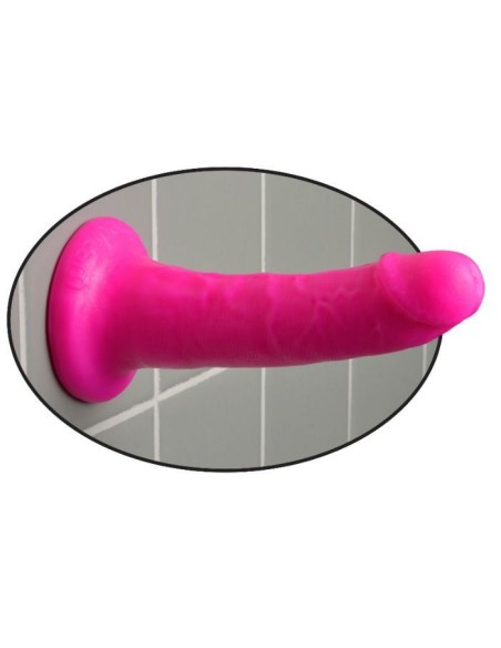 DILLIO DILDO 15 CM DELGADO ROSA