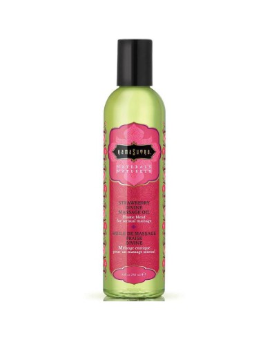 KAMASUTRA NATURALS ACEITE DE MASAJE FRESA DIVINA 236M