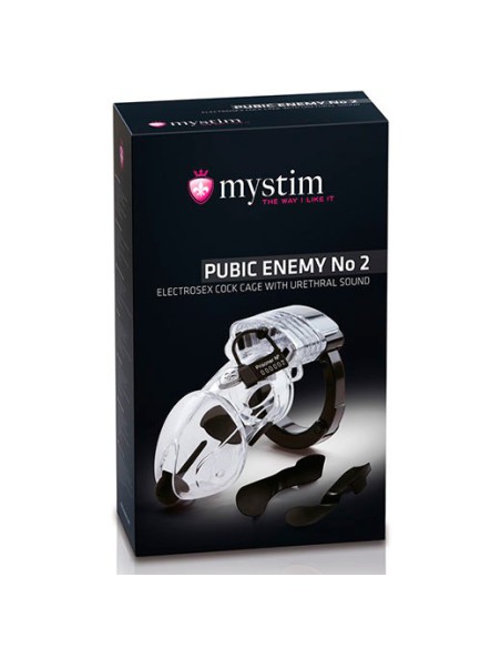 PUBIC ENEMY NO 2 CAGE FUNDA DEL PENE JAULA DE CASTIDAD