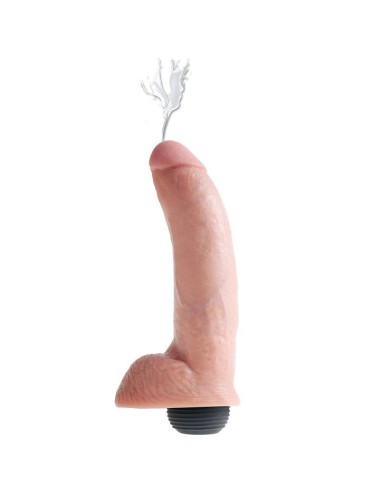 Pene Realistico Eyaculador 18,4 cm King Cock