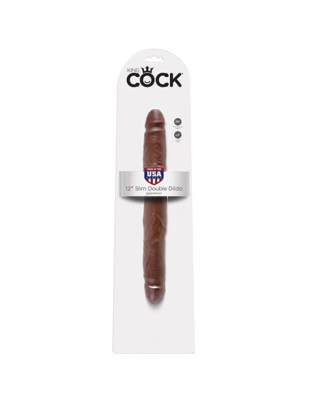 Pene realistico Doble Delgado King Cock