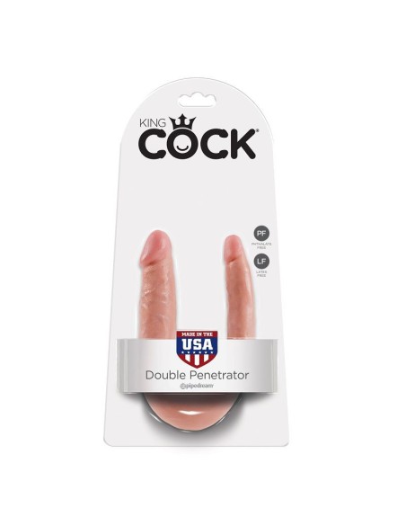 KING COCK PENE REALISTICO DOBLE SMALL