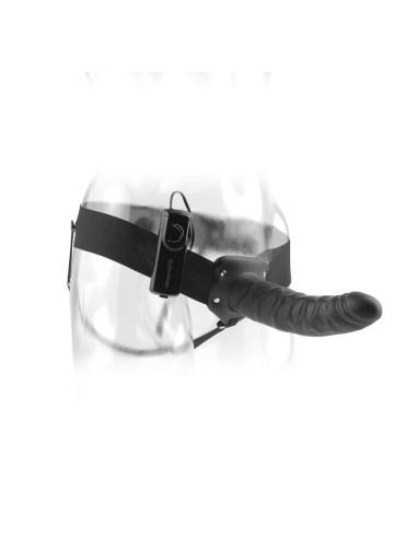 Arnés Hueco con Vibrador 19 cm Fetish Fantasy