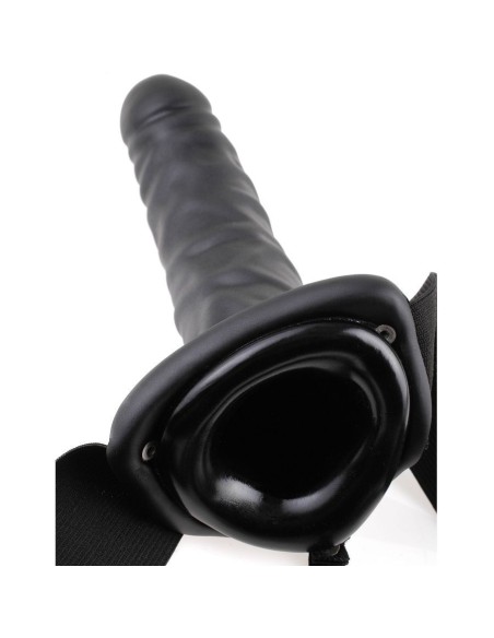 Arnés Hueco con Vibrador 19 cm Fetish Fantasy