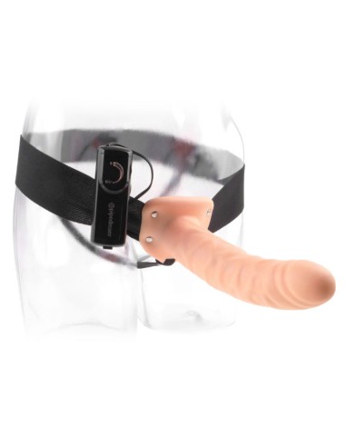 Arnés Hueco con Vibrador 19 cm Fetish Fantasy