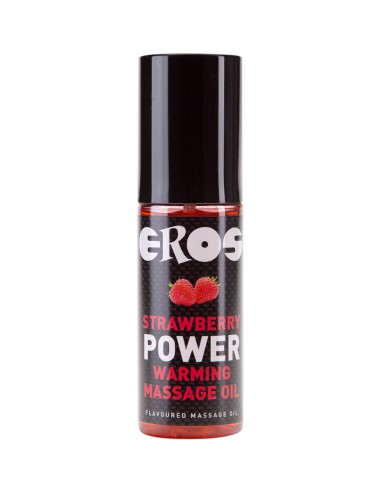 EROS Fresa Power Aceite de Masaje con Efecto Calor 100 Ml