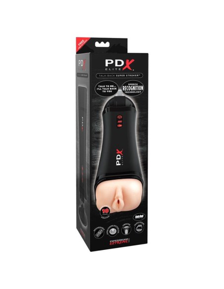 Masturbador Interactivo Con Vibración Talk Back Super Stroker