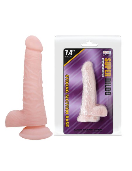 Super Dildo Realistico Color Natural 18.8 cm