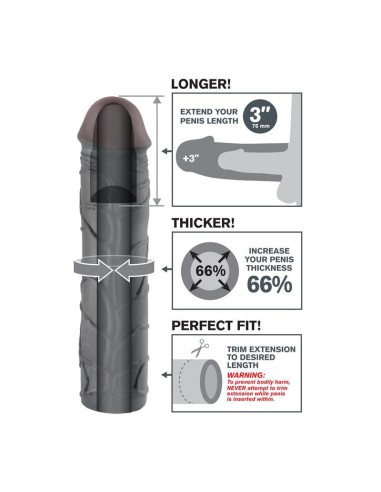 Funda Mega 3 Extensión De Pene
