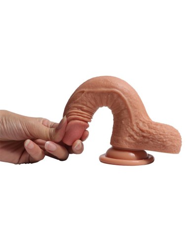 Dildo De Silicona Doble Densidad Castiel 19 cm