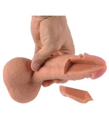 Dildo De Silicona Doble Densidad Castiel 19 cm