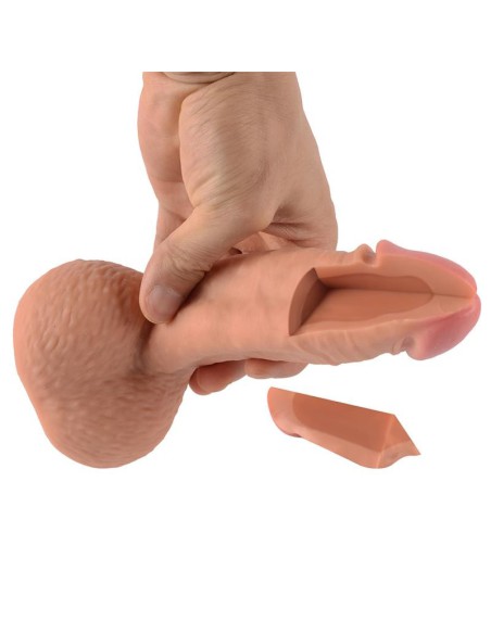 Dildo De Silicona Doble Densidad Castiel 19 cm