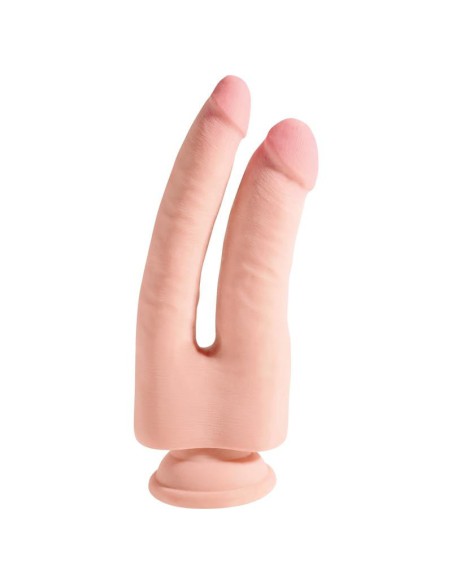 Pene Realístico Doble Penetración Triple Densidad 24 cm