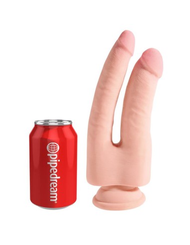 Pene Realístico Doble Penetración Triple Densidad 24 cm