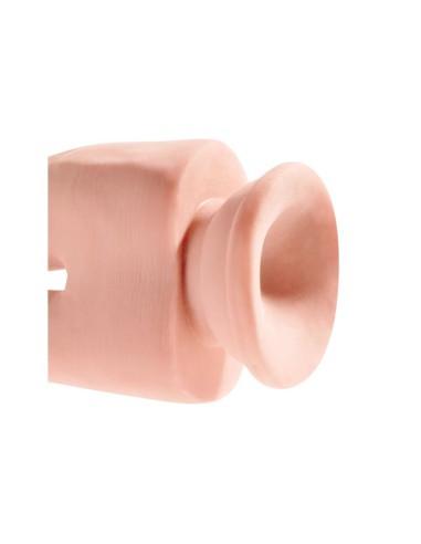 Pene Realístico Doble Penetración Triple Densidad 24 cm