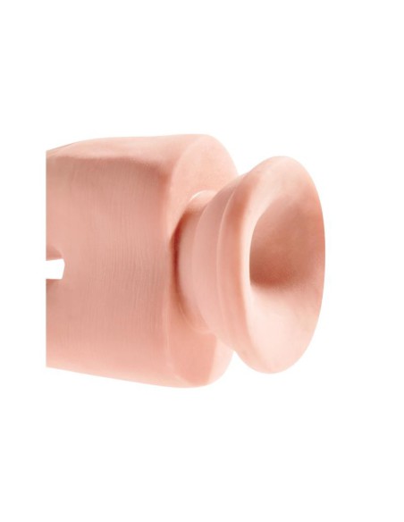 Pene Realístico Doble Penetración Triple Densidad 24 cm