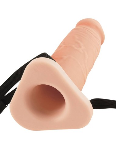 Arnés Hueco De Silicona Pene 20 cm