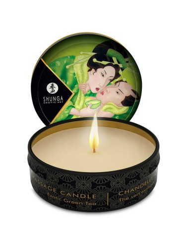 Vela Exótica Masaje Delicia Te Verde 30 ml Cobeco