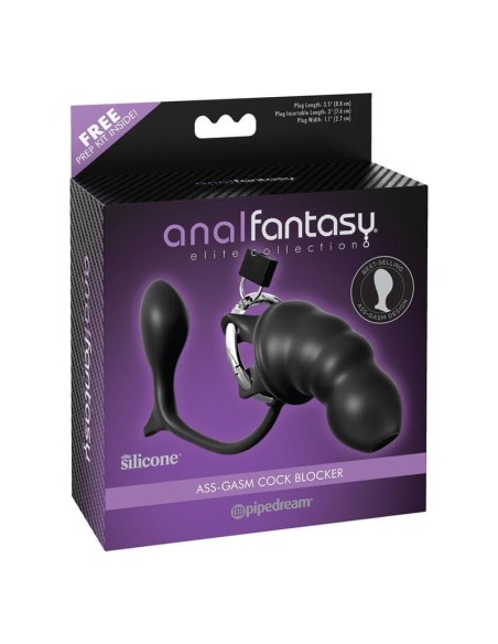 Jaula y Estimulador Anal De Silicona Cock Blocker Jaula y Estimulador Anal De Silicona Cock Blocker