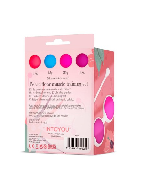 Kit 4 Bolas Kegel De Silicona Adalet