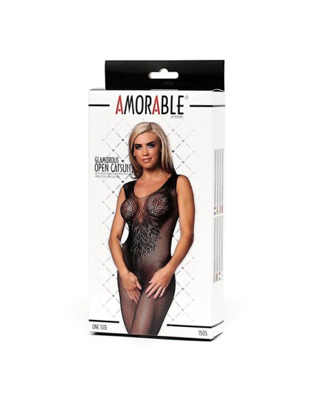 Bodystocking Entrepierna Abierta Talla Única