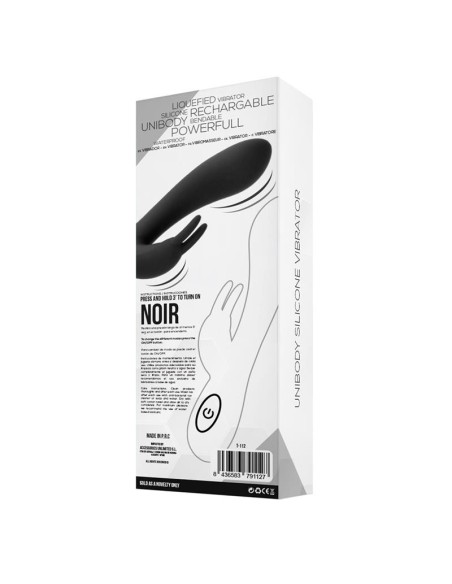 Vibrador De Silicona Líquida Noir