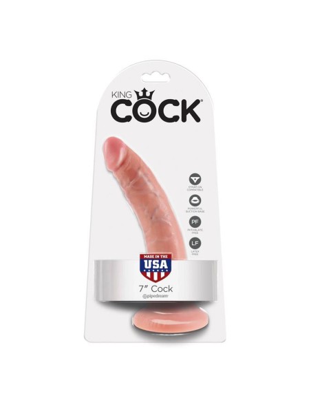 King Cock Pene Natural 17.8 cm
